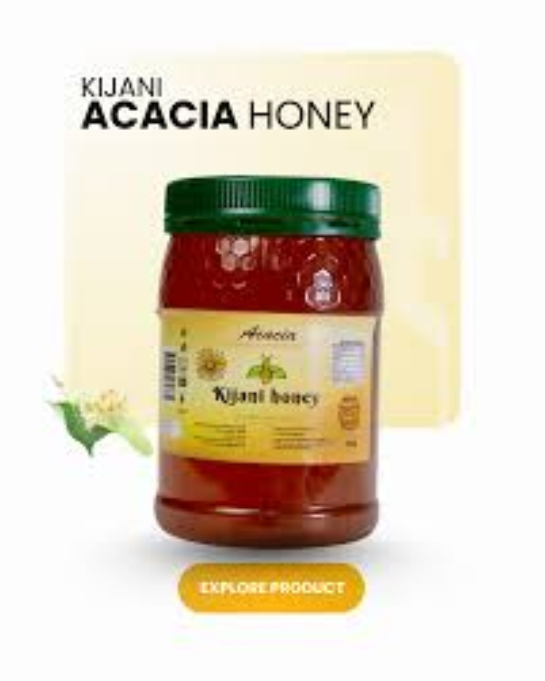 KIJANI ACACIA HONEY SQUEEZE 500G